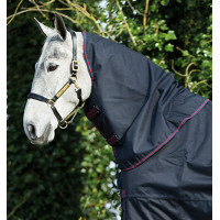 Couvre-cou Horseware 0g pour couverture Amigo XL Marine / marine / Rouge