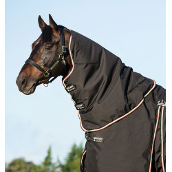 Halsteil Horseware 0g für Decke Rambo Optimo Schwarz / Orange Mehrfarbig