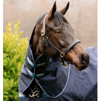 Halsabdeckung Horseware 100g für Decke Rambo Duo Force Marine / Marine / Weiß Marineblau