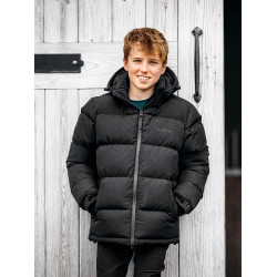 LeMieux Elite Young Rider Jungen-Daunenjacke Schwarz