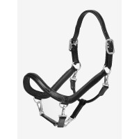 Putzhalfter LeMieux aus Leder Schwarz