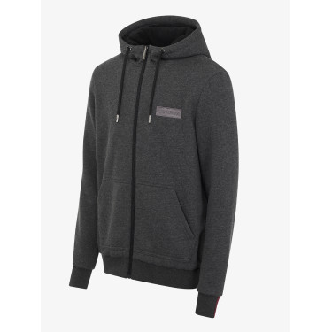 Herren-Kapuzen-Sweatjacke LeMieux aus Fleece Herren-Kapuzen-Sweatjacke LeMieux aus Fleece