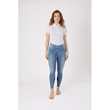 Jean Vollbesatz Silikon High Waist Kaia Damen Horze Jean Vollbesatz Silikon High Waist Kaia Damen Horze