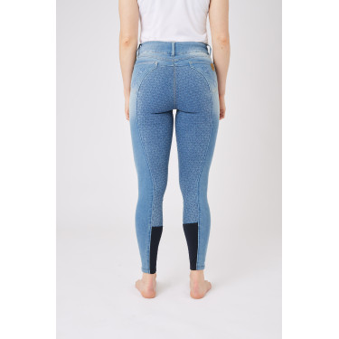 Jean Vollbesatz Silikon High Waist Kaia Damen Horze Jean Vollbesatz Silikon High Waist Kaia Damen Horze