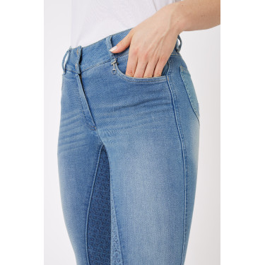 Jean Vollbesatz Silikon High Waist Kaia Damen Horze Jean Vollbesatz Silikon High Waist Kaia Damen Horze