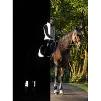 LeMieux Suede Dressage Square Reflective Marineblau LeMieux Suede Dressage Square Reflective Marineblau