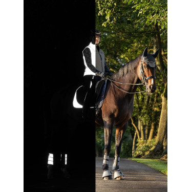 LeMieux Suede Dressage Square Reflective LeMieux Suede Dressage Square Reflective