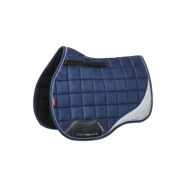 LeMieux Reflektierendes Wildleder Unisex GP Schabracke Marineblau