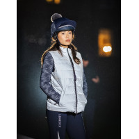 LeMieux Mini Reflective Hat Silk Marineblau LeMieux Mini Reflective Hat Silk Marineblau