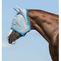 Fliegenschutzmaske Horseware Amigo Beige / Grün