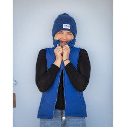 GEM Kiss Mütze Königsblau