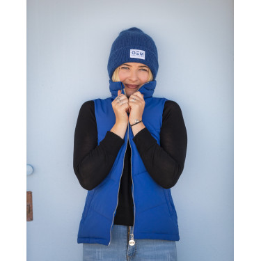 GEM Kiss Mütze Königsblau