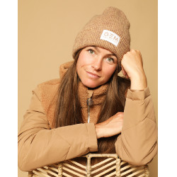 GEM Kiss Mütze Kamel Braun