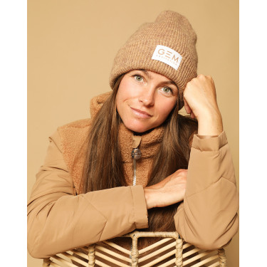 GEM Kiss Mütze Kamel Braun