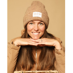 GEM Kiss Mütze Kamel Braun