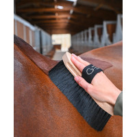 GEM-Bürste mit langen Borsten Schwarz