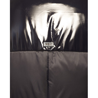 Lange Daunenjacke GEM Tower Marineblau