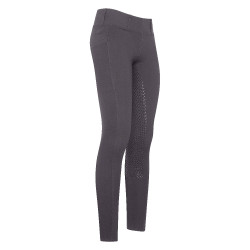 Reitleggings HV Polo Luci FullGrip Anthrazit Grau