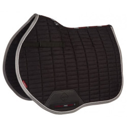 LeMieux Eurojump Wildleder Schabracke Schwarz / Silber / Grau LeMieux Eurojump Wildleder Schabracke Schwarz / Silber / Grau