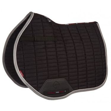 LeMieux Eurojump Wildleder Schabracke Schwarz / Silber / Grau LeMieux Eurojump Wildleder Schabracke Schwarz / Silber / Grau