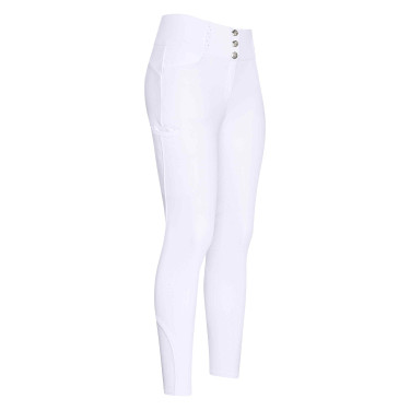 Reithose HV Polo Elena FullGrip Weiß Wei&amp;amp;amp;amp;amp;amp;szlig;