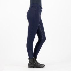 Reithose HV Polo Favourite Midwaist FullGrip Marineblau