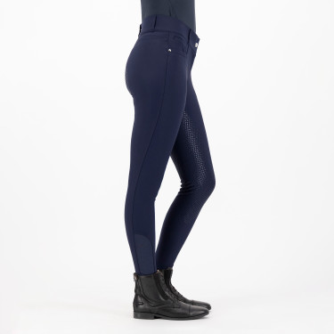 Reithose HV Polo Favourite Midwaist FullGrip Marineblau