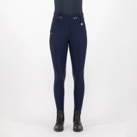 Reitleggings HV Polo Favourite Highwaist FullGrip Marineblau