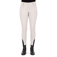 Reithose HV Polo Ellen Highwaist FullGrip Zinkgrau Beige Reithose HV Polo Ellen Highwaist FullGrip Zinkgrau Beige