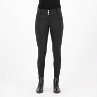Reithose HV Polo Edvina FullGrip Schwarz Reithose HV Polo Edvina FullGrip Schwarz