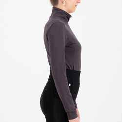 Rollkragenpullover HV Polo Desray Zinkgrau Beige