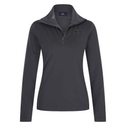 Tech-Top HV Polo Darlene Zinkgrau Beige