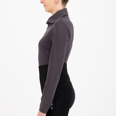 Tech-Top HV Polo Darlene Zinkgrau Beige