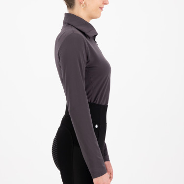 Tech-Top HV Polo Darlene Zinkgrau Beige
