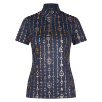 Top Kurzarm HV Polo Jolie Marineblau