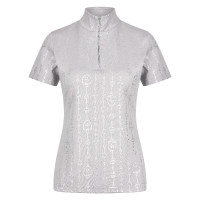 Top Kurzarm HV Polo Jolie Perlgrau