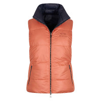 Doudoune sans manches HV Polo Claire réversible Gingembre