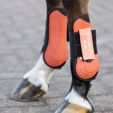 Gamaschen und Streichkappen HV Polo Classic Ingwer Orange