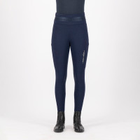 Reitleggings Euro-Star Impress FullGrip Marineblau