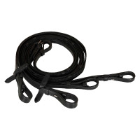 Doppelte Zügel Imperial Riding Anti-Slip-Griff Schwarz