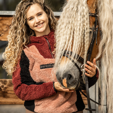 Polaire Imperial Riding Funky Furry Rose foncé Polaire Imperial Riding Funky Furry Rose foncé