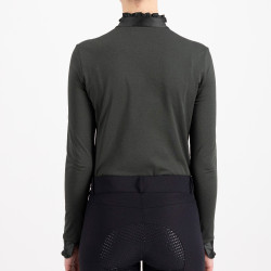 Top Imperial Riding Anna langärmelig Tiefer Wald Gr&uuml;n