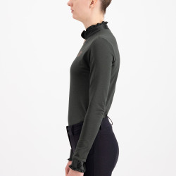 Top Imperial Riding Anna langärmelig Tiefer Wald Gr&uuml;n