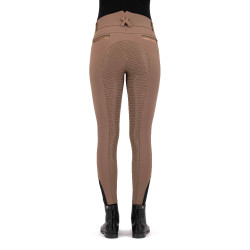 Reithose Imperial Riding El Capone High Waist Winterwarm FullGrip Macchiato Braun