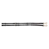 Elastische Hilfszügel Imperial Riding Schwarz