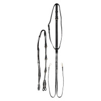 Thiedemann-Zügel Imperial Riding Core Schwarz