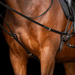 Zügel Triangle Imperial Riding Core Schwarz