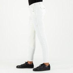 Reithose Euro-Star Gabriel Competition Grip Connect Full Weiß Weiß