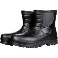 Wasserdichte gefütterte Stiefel Snowflake HKM Schwarz