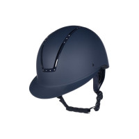 Helm Lady Shield Diamond HKM Dunkelblau